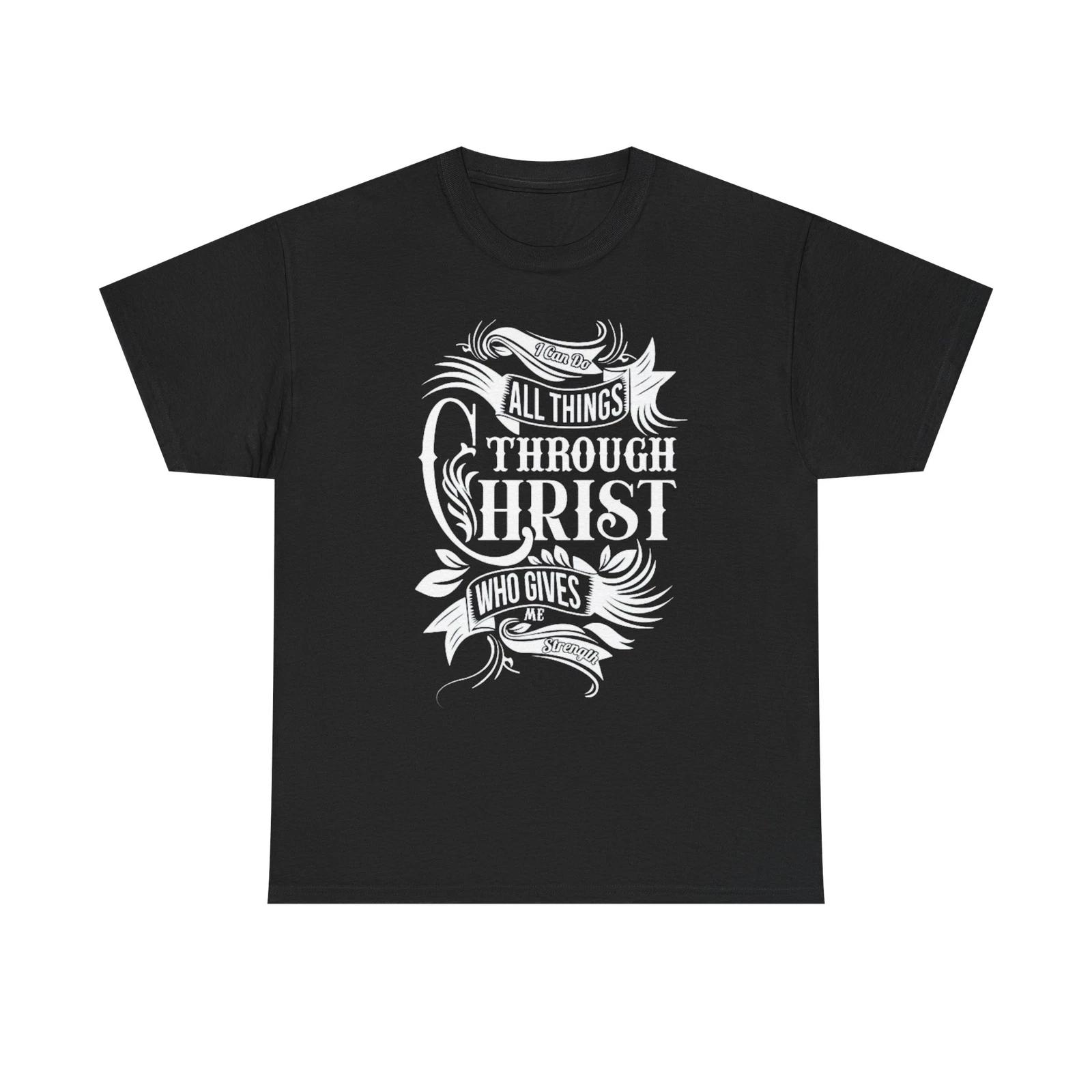 Christ Strength Unisex Heavy Cotton Tee 3XL