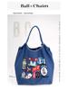 Women's 2024 Summer Nylon Tote Bag - Large Capacity, Ideal for Commuting & Leisure Crossbody Use