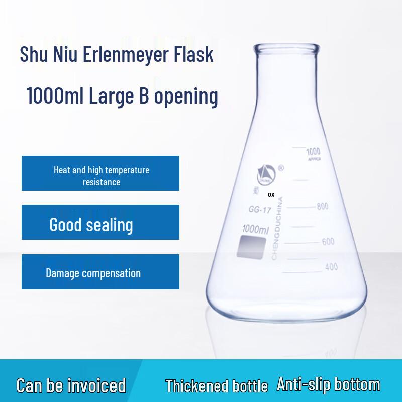 Shunniu Glass Erlenmeyer Flask