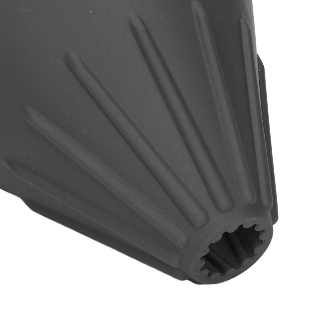 Silicone Coffee Dripper with Easy-to-Clean Silicone Coffee Filter, Easy Operation, BPA-Free, for Travel, Office, Camping (Black)