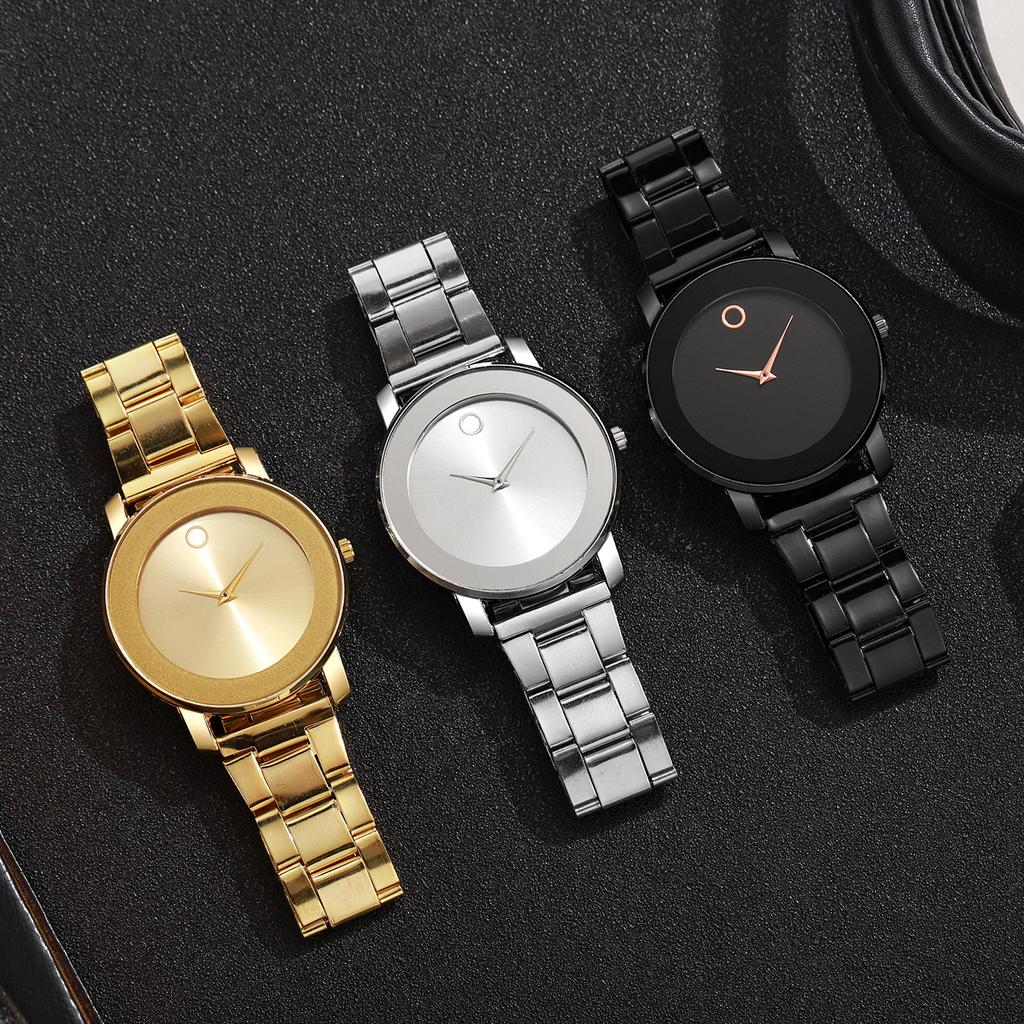 3PCS Fashion Men Business Watches Set Simple Dial Quartz Watch For Mens Clock Reloj Hombre