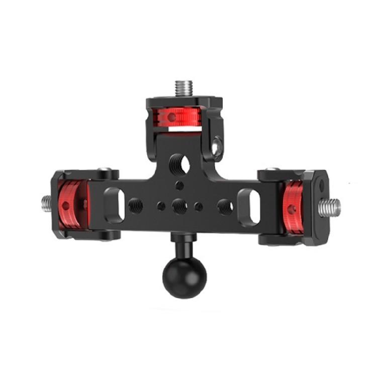 Aluminium Multifunctional Live Video Stand Support for Mobile Phone for DSLR Cameras with 1/4inch Mount Selfie Stick