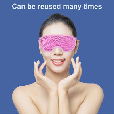 Yousheng Adjustable Fasten Tape Relieve Fatigue Massage Eye Cover Hot Cold Therapy Soothing Gel Eye Sleeping Cover Sleep Accessory