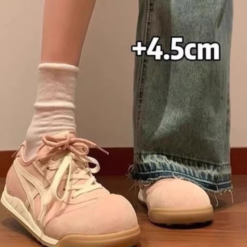 Plateauschuhe Damen neu Frühling Retro Weichsohle Forrest Gump Schuhe vielseitige lässige Board Schuhe Sportschuhe