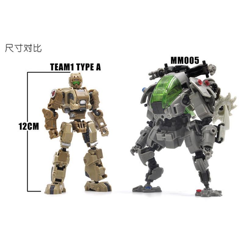 In Stock New Rihio Infinite Depth Series Infinite Creator Legions Buildable Mecha Model Collection Decoration Ornament Toy Gift