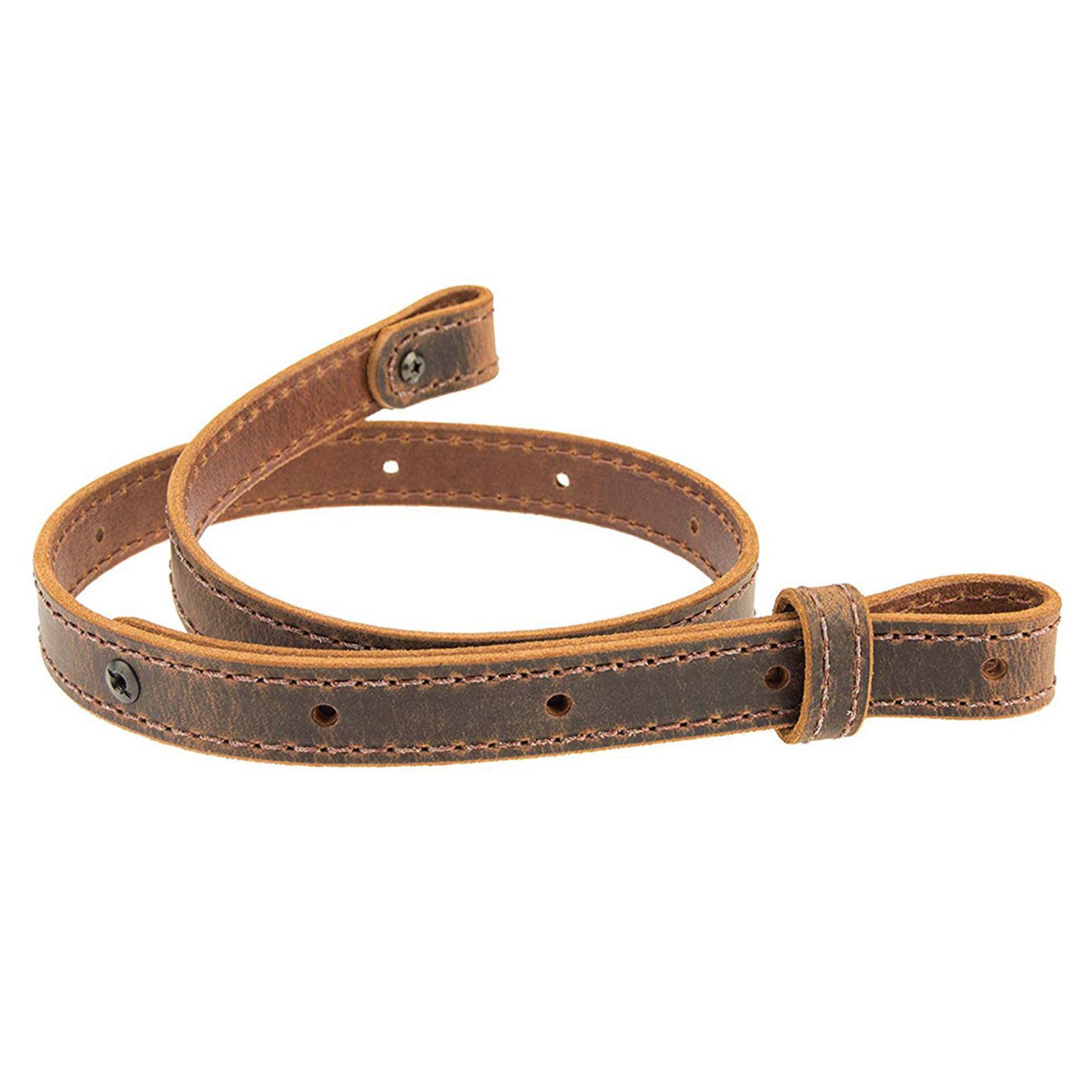 

Two Point Sling Adjustable Guns Sling Straps PU Leather Sling Rope Outdoor Rope Sling Strap Shotgun Sling Rifle Sling