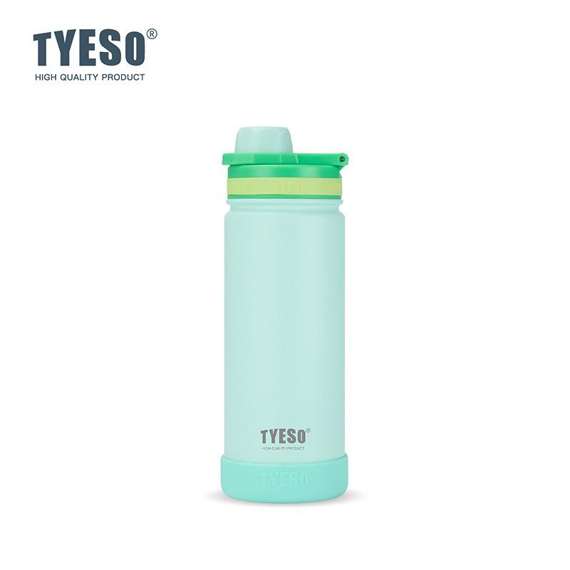 TYESO Stainless Steel Vacuum Flask 420/600/750ml Sport Thermos Bottle for Kids Insulated Water Bottle Keep Hot & Cold Travel Mug
