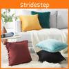 Luxurious 45x45cm Pom-poms Cushion Cover In Soft Velvet For Elegant Home Dcor
