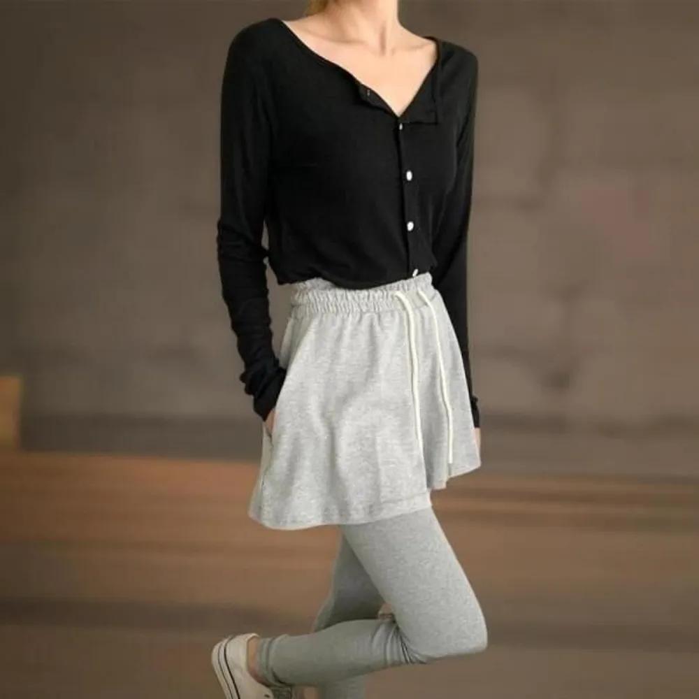 Women's Spandex Cotton Flare Leggings Set