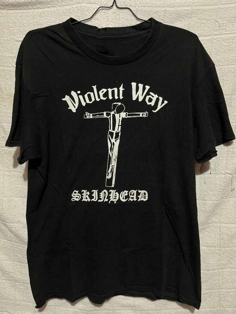 Violent Way Band Bow to None Shirt Black Unisex S-2345XL 1P0190 Unisex T-Shirt XXXL
