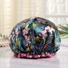 Shower Cap Womenreusable Elastic Waterproof and Thicken Double Layer Bathing Hat Perfect for Hair Salon & Home Use Hair Cap