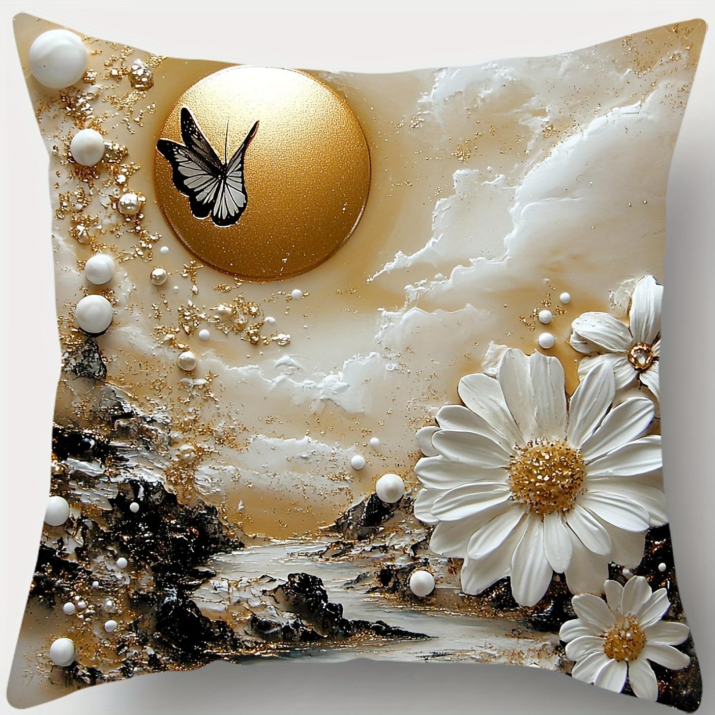 

Пляжный отпуск - тематическая наволочка Наволочка Спальня Гостиная Диван Домашний декор Полиэстер Чехол на подушку с молнией 16x16Inch