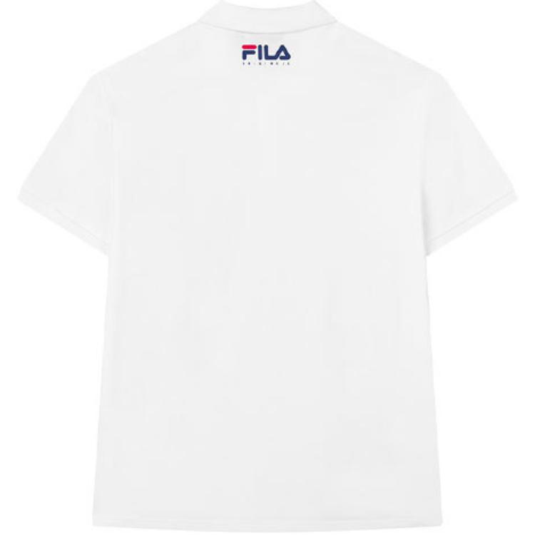 New FILA Polo Shirts Men's White F11M128177F-WT
