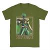Unisex Unisex Red Power Rangers Sumi E T Shirts Cotton Clothes Novelty Short Sleeve Crewneck Tee Shirt Summer Tshirt