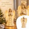 Lighted Christmas Figurine, Ornament for Holiday Tabletop Decor