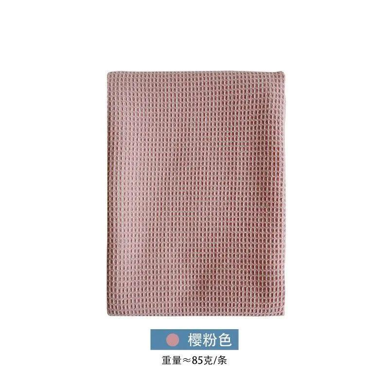 Nordic Style Cotton Rectangular Plain Waffle Tea Napkins Kitchen Napkins and Napkins
