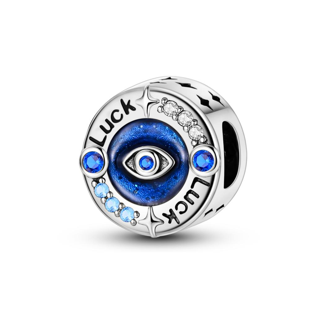 Charm Silber 925 Perlen Blaue Serie Passend Armband Charms DIY Original Mode Anhänger Für Schmuckherstellung