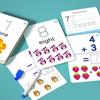 Flashcards de Alfabeto, Números e Palavras para Aprendizagem Cognitiva e Educação Infantil - Apagáveis