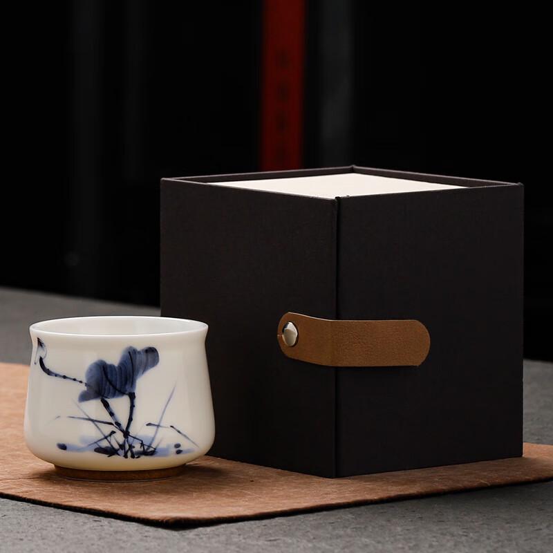 Jialang Sheep Fat Jade Ceramic Teacup