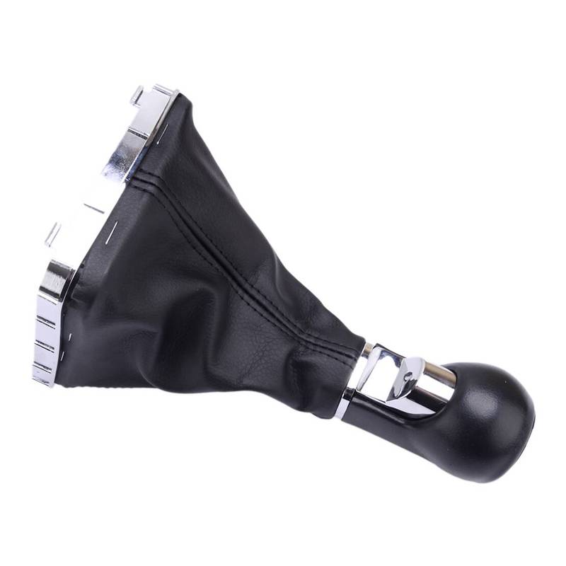5 Speed Gear Shift Knob Shifter Gaiter Boot Lever Head Fit for Opel Zafira B A05 2005-2015 Black