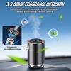 Smart Car Air Freshener, Car Air Freshener Diffuser With 3 Color Starry Sky Projection, Cars Scent Diffuser With RGB Music Syncing Light, 3 Mode