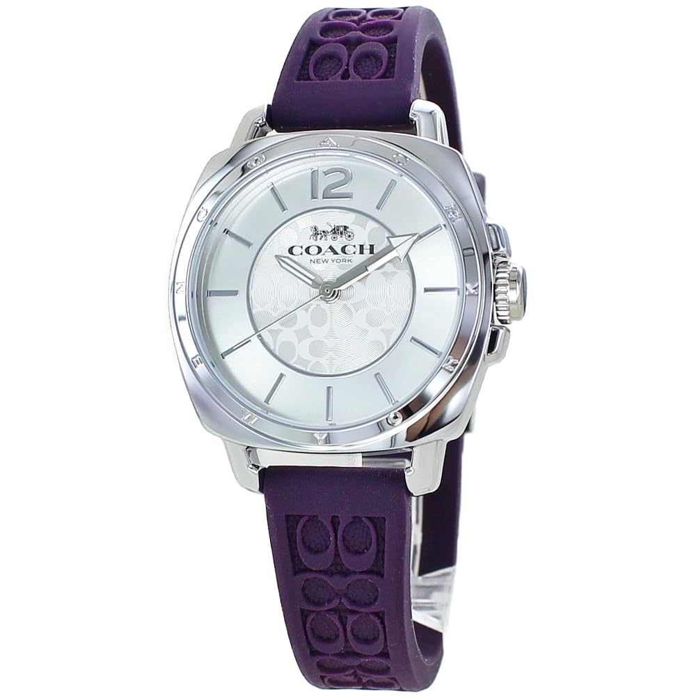 

Watch BOYFRIEND Silicone Belt Purple 14503144 [Coach] Women s [Item]