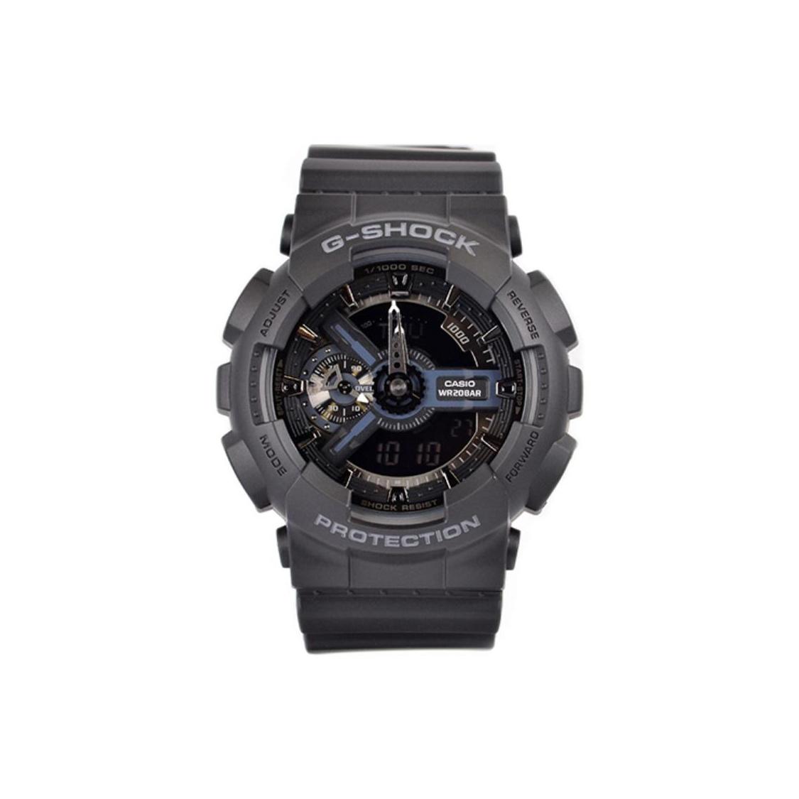 CASIO G Shock GA110 1B GA110-1B Black Dial