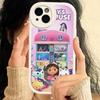 Cute G-Gabbys D-Dollhouse Phone Case For IPhone 16 15 14 11 12 13 Pro Max Plus Back Leather Shell