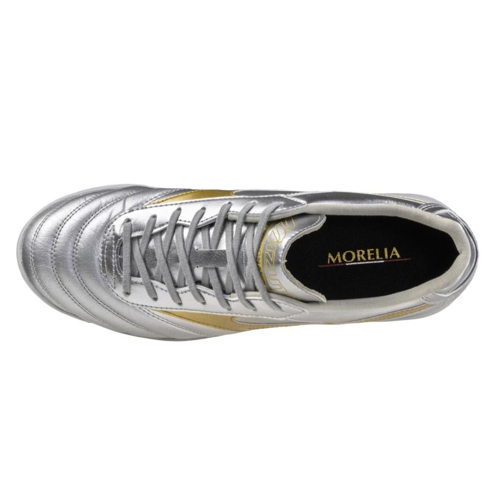 Mizuno Morelia Ii Pro As Fashion Versatile Trendy Comfortable Soccer Shoes Unisex Soccer Shoes Silver P1GD251404