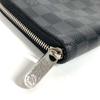 Louis Vuitton N60111  Damier Graphite Zippy Organizer Zip Around Long Wallet