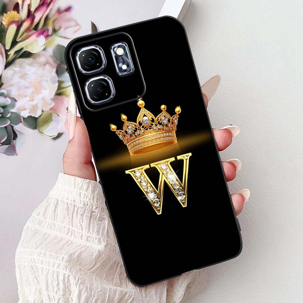 For Infinix Hot 50i Case Stylish Letter Cover X6531 X6531B Soft Silicone Phone Case For Infinix Hot 50i Hot50i Back Cover