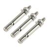 5 Pcs M6x60mm Stainless Steel Expansion Screw Expansion Bolt Anchor Sleeve Concrete Anchor Bolt Link Rod Wall Fastener Nail