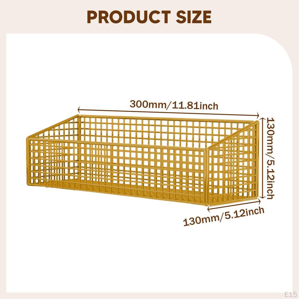 Hängekorb Wand Obst Gemüse Organizer Metall Lagerregal für Küche Zuhause Badezimmer Wäsche