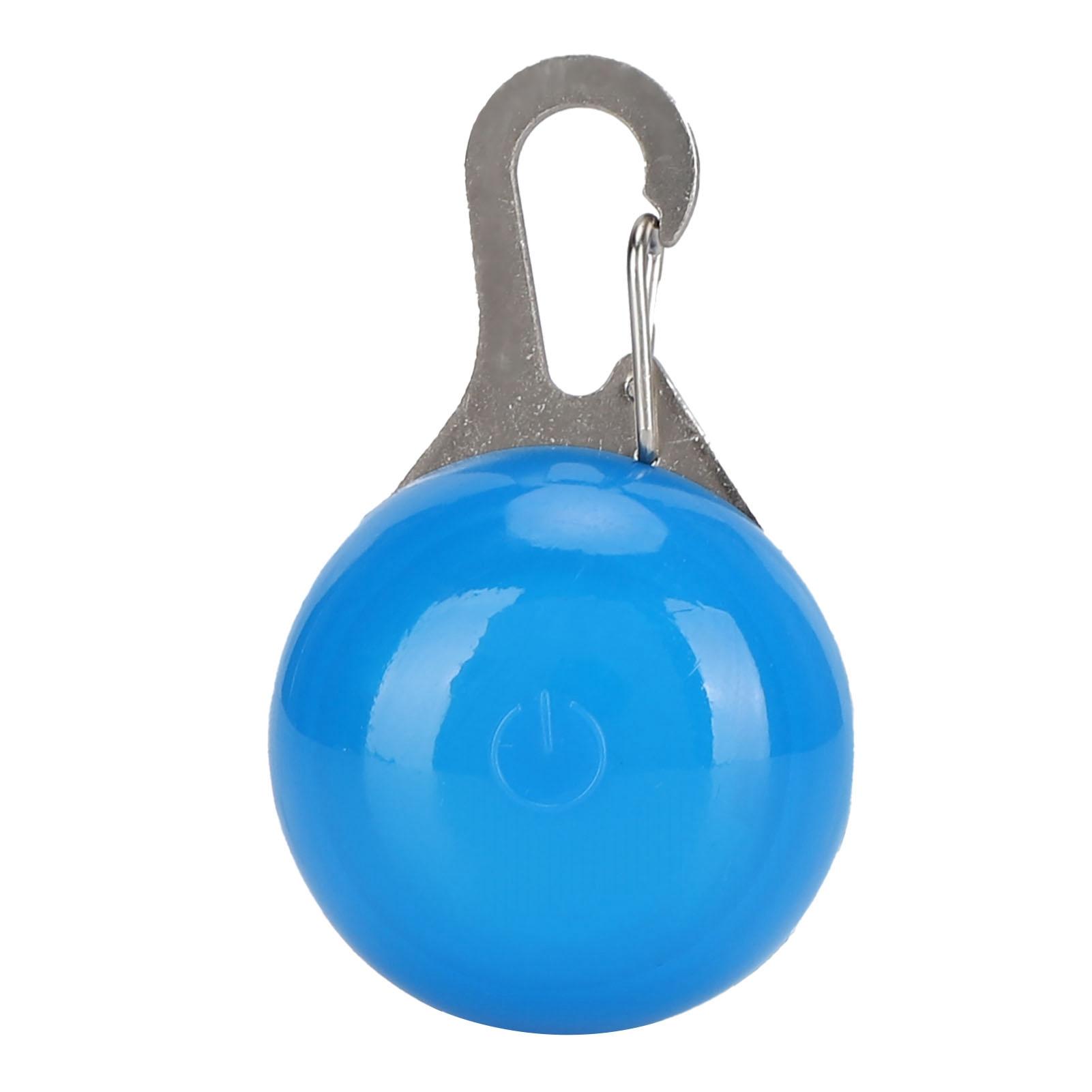 

Светодиодный светящийся кулон для питомца, 3 режима освещения, Ночной предупреждающий свет для безопасности, Клипса на ошейники(красный ) синий