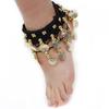 Belly Dance Dancing Anklet Waist Bracelet Cuff Chain Coins Beads Jewelry