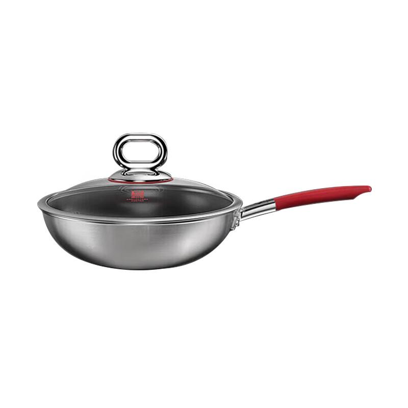 Kangbach KGL-C32B 316L Stainless Steel Non-Stick Wok