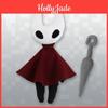 Adorable Hollow Knight Red White Soft Plush Doll Perfect For Home Decor And Collection