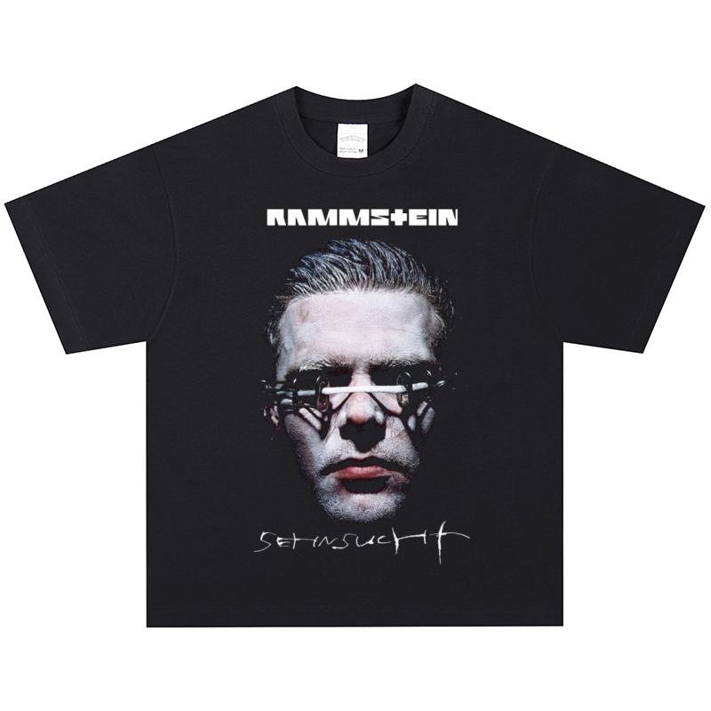 Rammstein T-Shirt, Soft Fabric Casual Daily Wear XXL