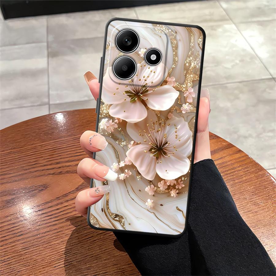 Case for Xiaomi Redmi Note 11S 11 13 12 Pro Plus 10S 9s 10 9 8 Pro 12S Soft Back Phone Cover Interesting Marble