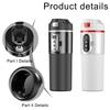 Electric Kettle Compatible with Both Cars and Trucks Spacious Capacity of 500ml Easy to Use Touch Control Interface