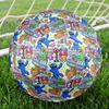 Game Rainbow Friends Print Size 5 Soccer Ball, Standard Match Football for Sports Game and Team Practice, Ideal Gift for Soccer Fans