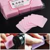 300Pcs Lint-free Nail Polish Remover Napkin Colorful Cotton Wipes Paper Pads UV Gel Dust Cleaner Cleaning For Manicure Tool