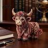Multi-color Beads Set Highland Cow Bead Kit Mythical DIY Craft Tiny Animal