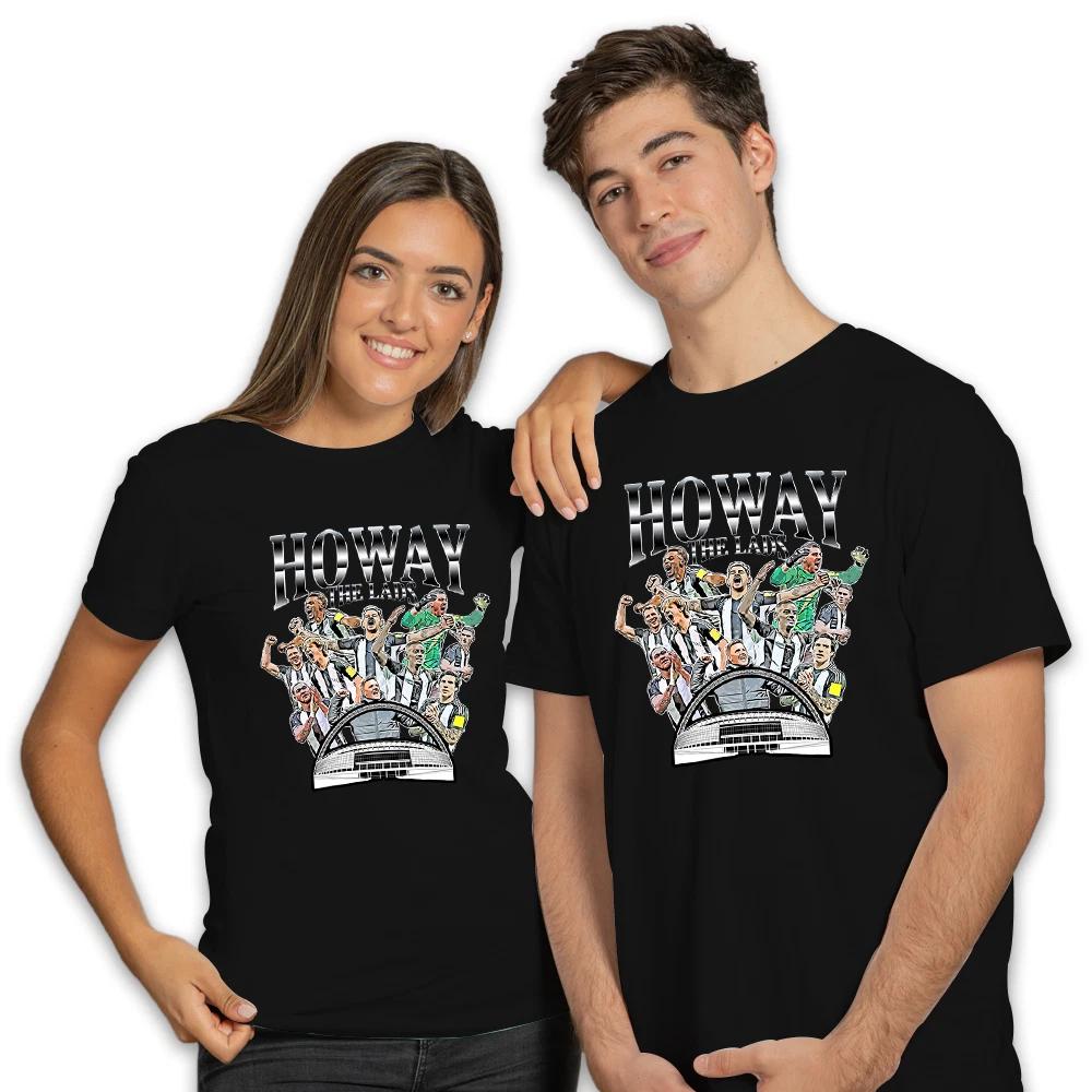 Newcastle Howay The Lads Wembley Adult Black T-Shirt League Cup Final 2025 M