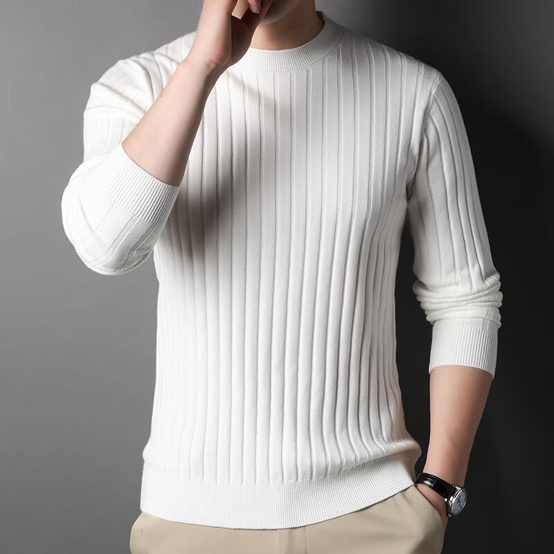 IMAGINEX Men s Casual Thick Knit Round Neck Sweater 125