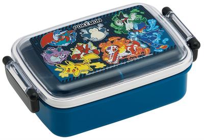 Lunch with a Soft Single Made In Pokemon Size Boys Children's Box, 450ml, Dome-Shaped Lid, Tier, Japan, Design, 25, (RBF3ANAG-A)