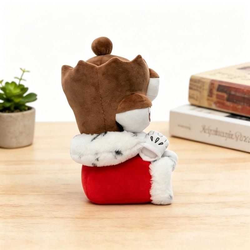 New Cute The Amazing Digital Circus King Gangle Plush Toy Cute King Character Soft Stuffed Doll with Digital Circus Plushie for Fan Kids Birthday Gift
