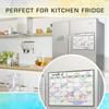 Magnetic Refrigerator Dry Erase Calendar Monthly Planner Whiteboard Refrigerator Sticker Record Message Board Memo Pad