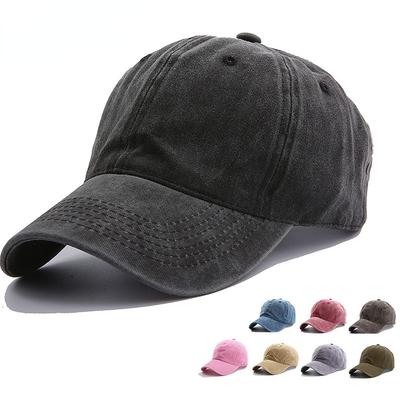 Solide Frühling Sommer Kappe Damen Pferdeschwanz Baseballkappe Mode Hüte Herren Baseballkappe Baumwolle Outdoor Einfach Vintage Schirmmütze Freizeitkappe