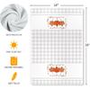 Siilues Fall Kitchen Towels 18x26 Inch Set of 2, Leaves Pumpkin Hand Towels Fall Decorations for Home Seasonal Autumn Thanksgiving Home Kitchen Decor